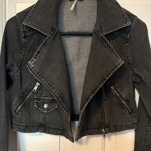 Free people Cropped jacket xs
